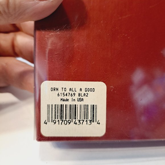 Lenox Christmas Stories Ornament Twas the Night Before AND TO ALL A GOOD NIGHT - Picture 7 of 7